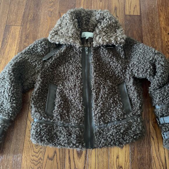 Design History New York Palmer Teddy Women's XS Jacket Coat Faux Fur Buckle Soft - Picture 11 of 16